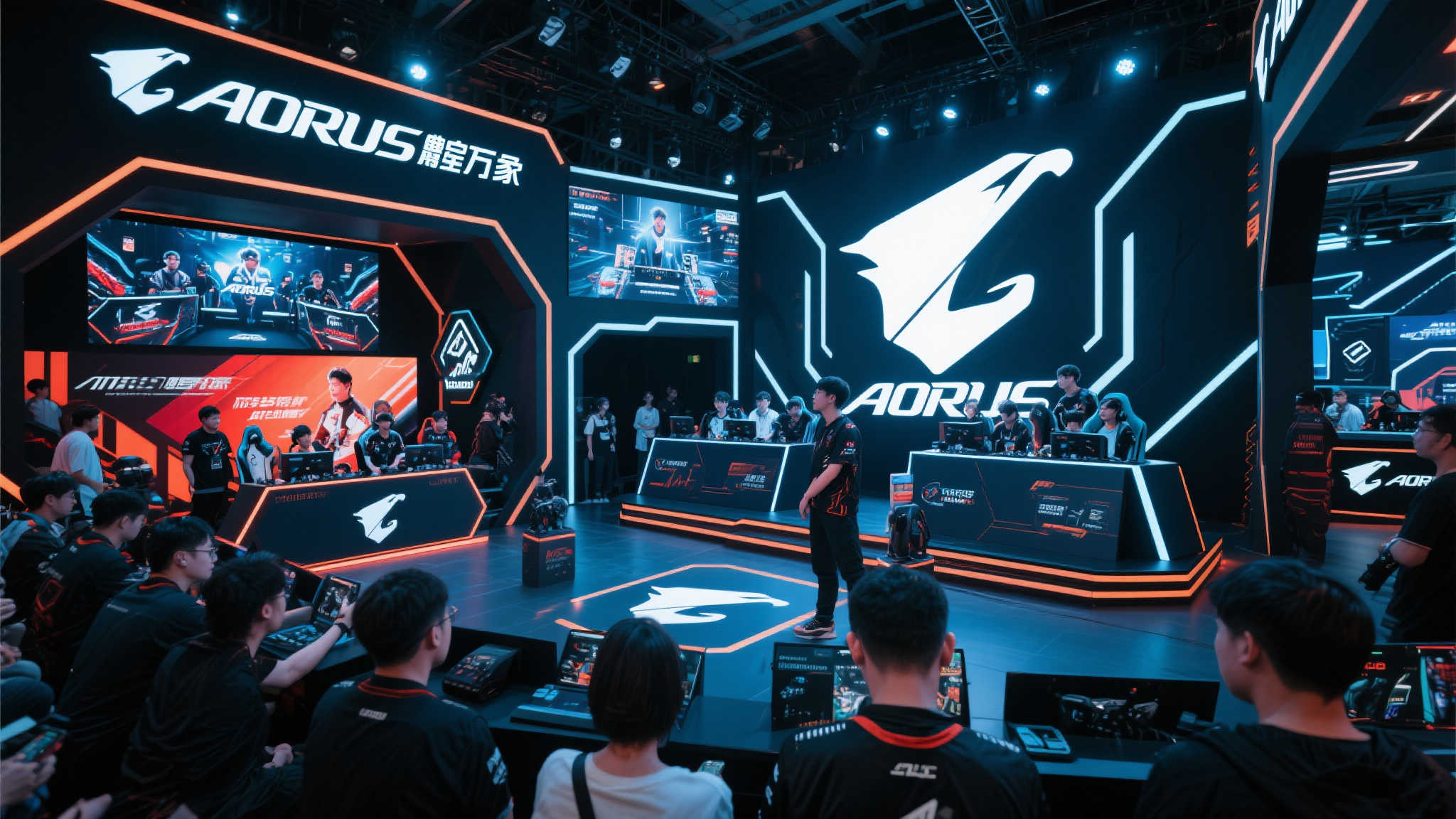 AORUS × Bilibili World 2025：技嘉展台秘境之旅